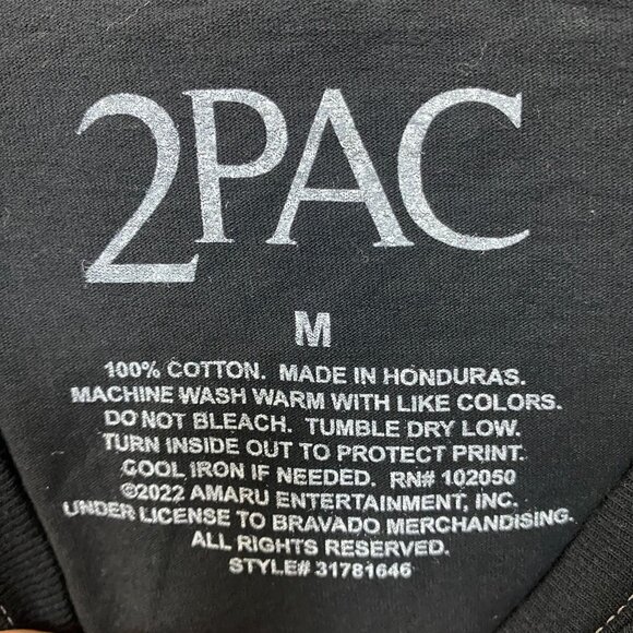 2pac Me Against The World T-Shirt Medium - Picture 4 of 5